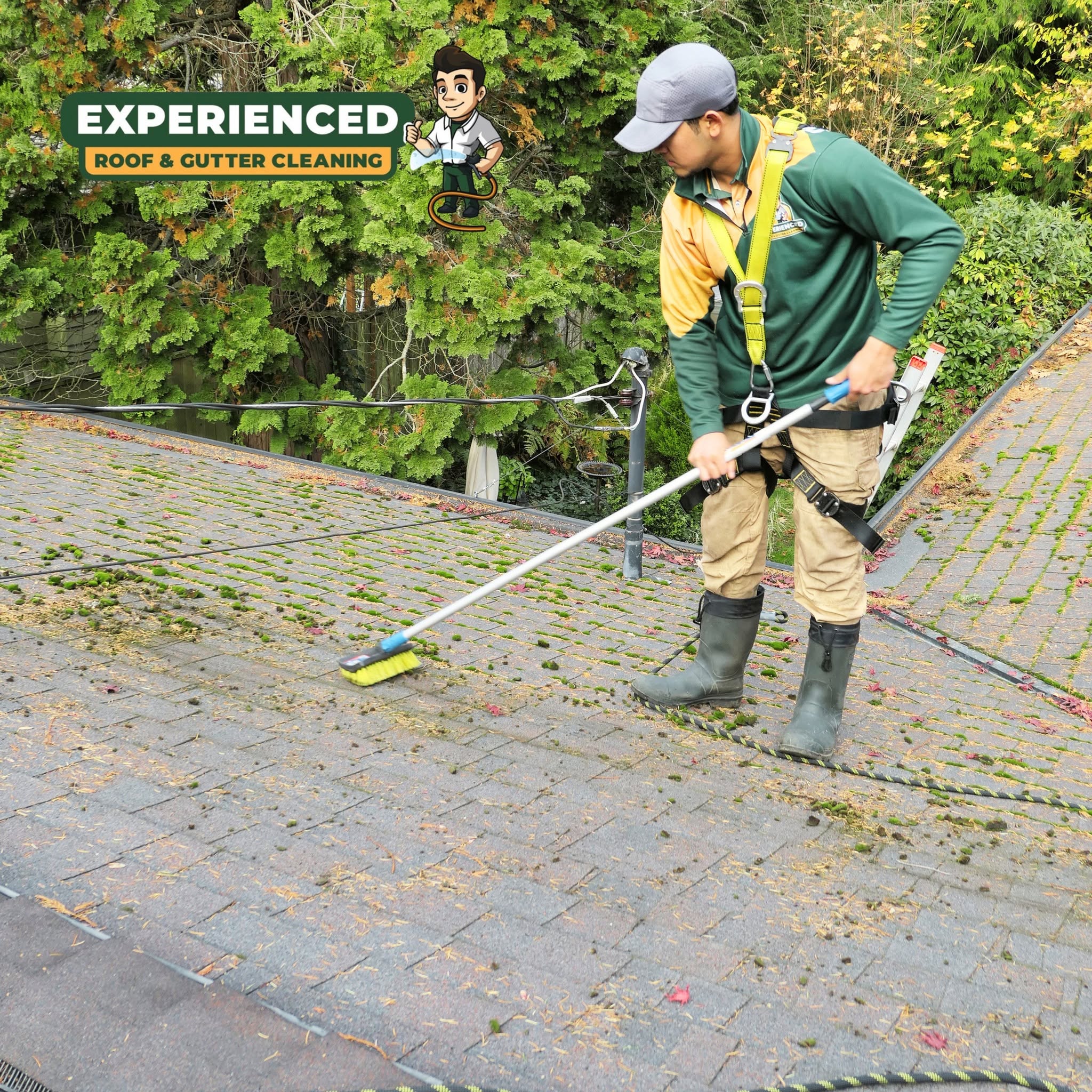 Why Clearing Moss Is the Key to a Successful Roof Inspection in Renton, WA?